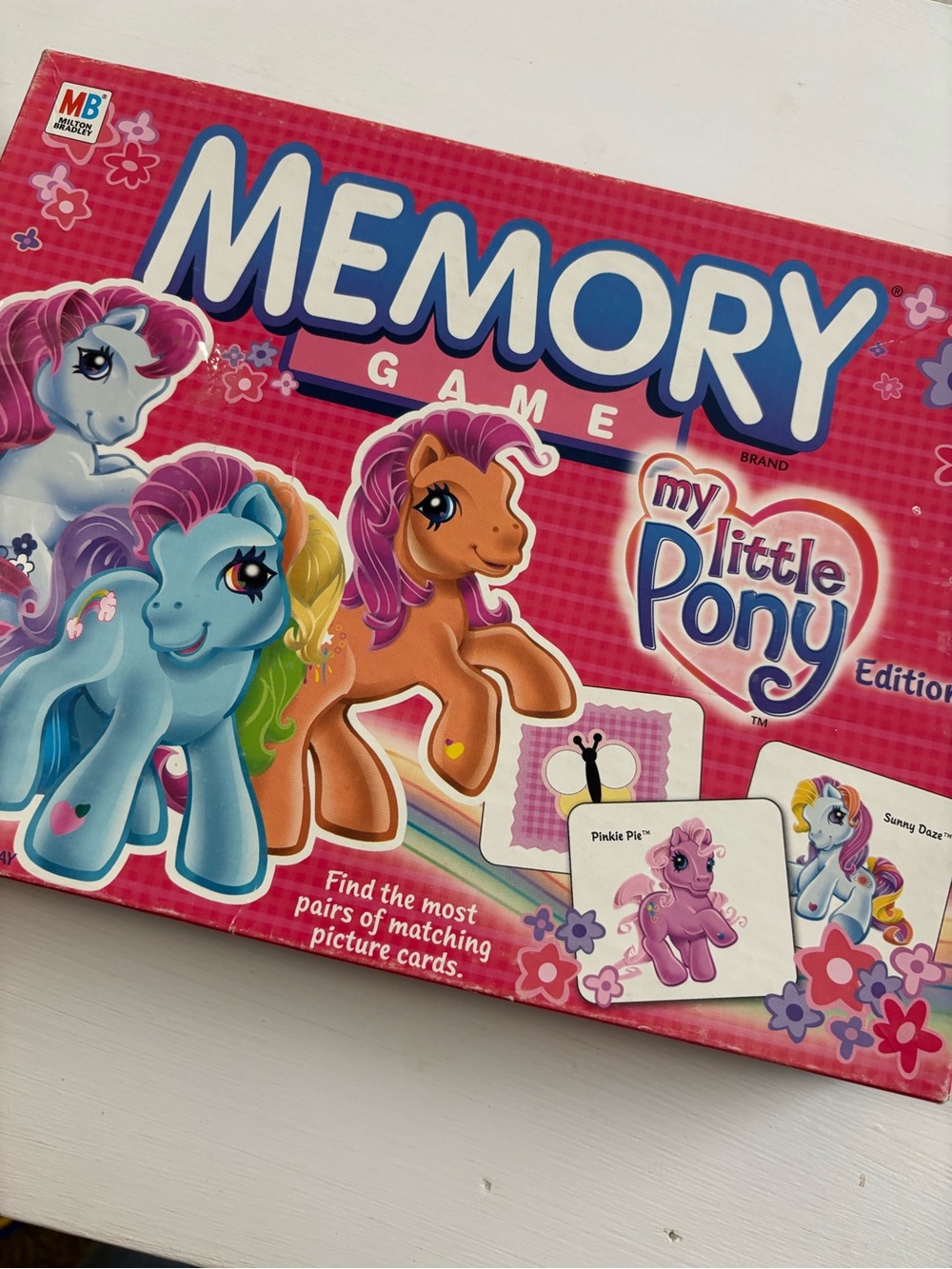 My Little Pony Memory Game - copyright 2003